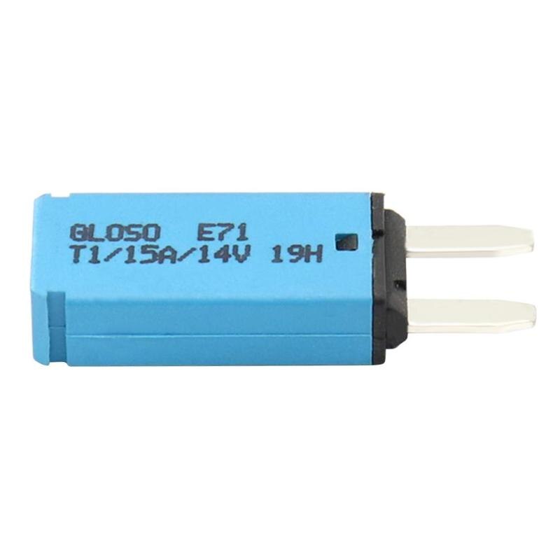 Tamanho DC 14 VODOOL S V Carro Auto Reset Fusível Mini 5A/7.5A/10A/15A/20A /25A/30A ATM Lâmina Fusível Disjuntor Para Auto Car Truck Boat: Azul