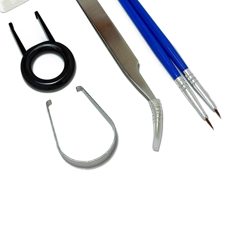 6 stück/packung schalteröffner-schmierstation diy-tastatur-tastenkappenabzieher für mechanische cherry-tastaturen