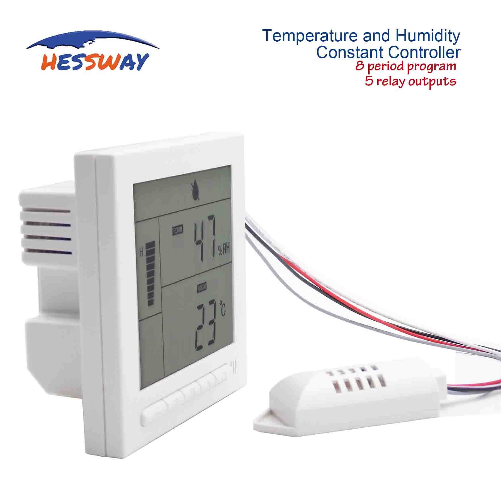 Heating / Cooling / Humidification / Dehumidification Constant temperature and humidity sensor incubator for 5 relay output
