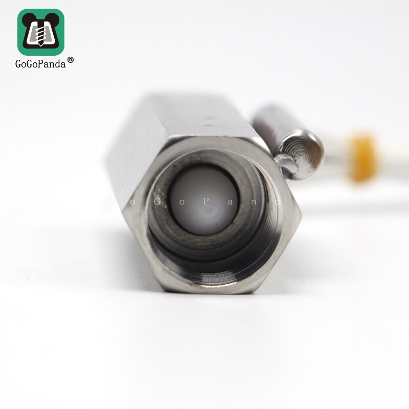 1/2" 110V 220V Liquid Water Flow Sensor Switch Female Thread Ports Metal Shell ZFS-05S