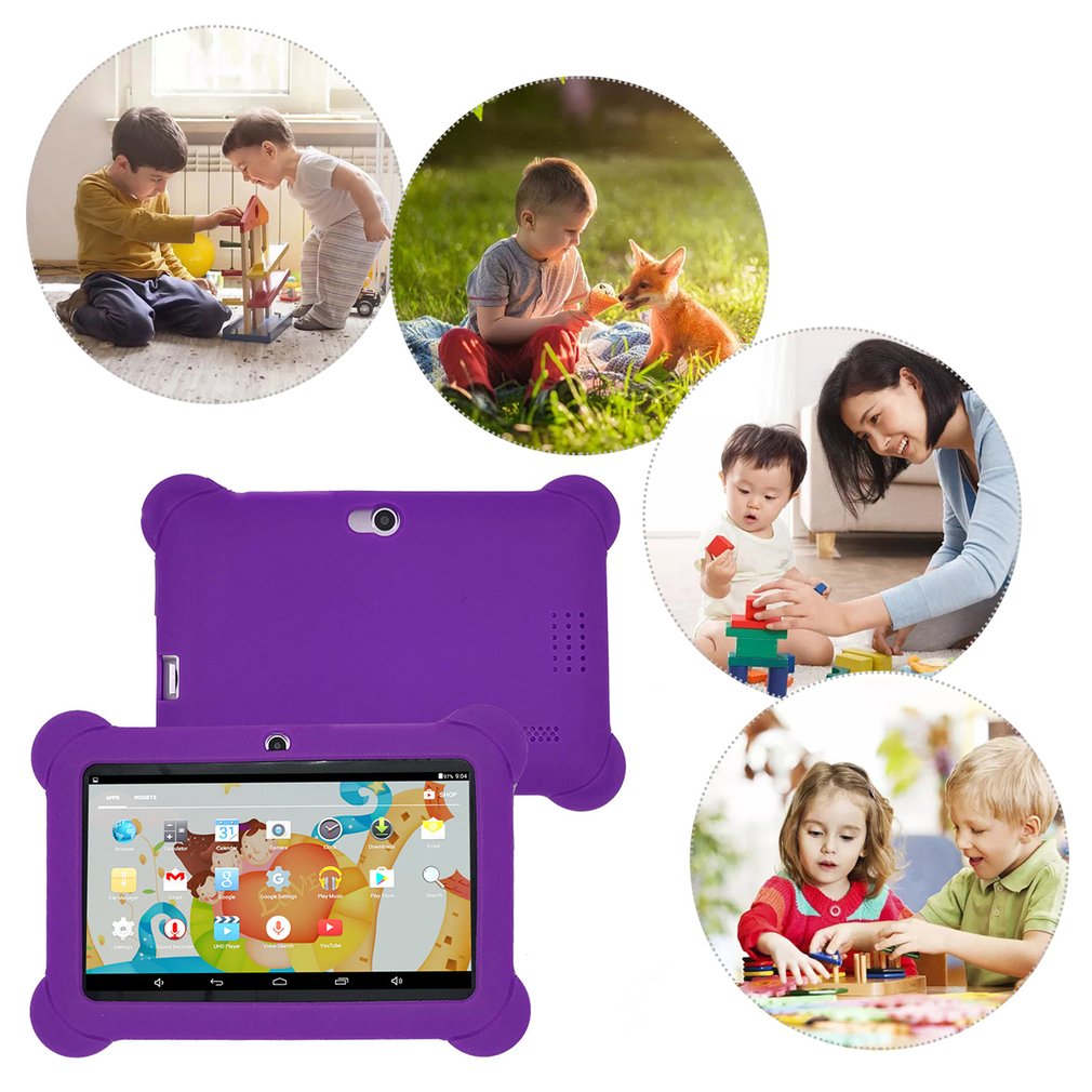 7inch KIDS Tablet WIFI Wireless Tablet PC UP TO 1.5GHZ A33 Quad Core Mali-400 MP GPU Capacitive Touch Screen