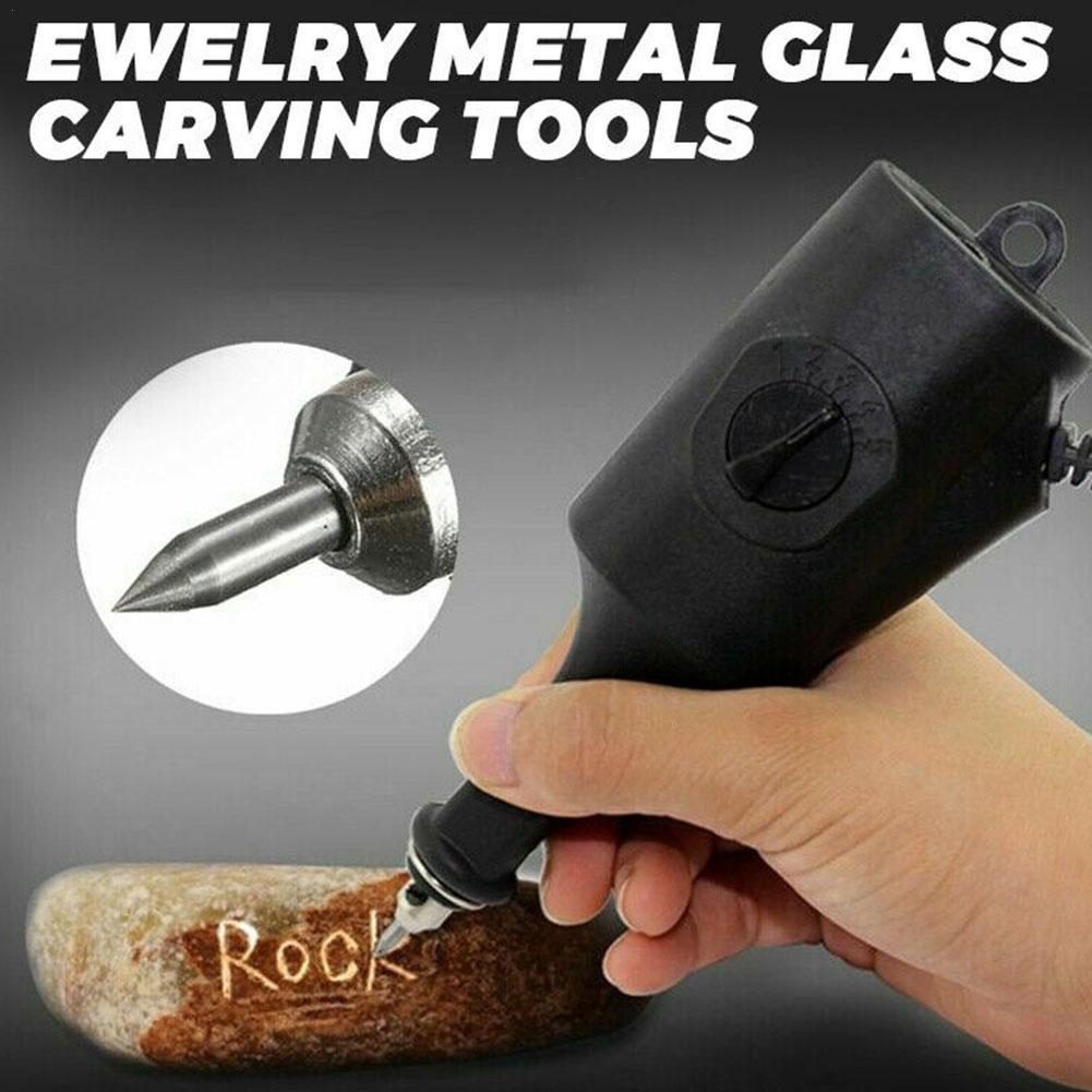 DIY Elektrische Gravur Stift Stecher Schnitzen Werkzeug Für Schmuck Metall Glas Jade Glas Kunststoff Marmor Holz Manuelle Marker Maschine Schnelle