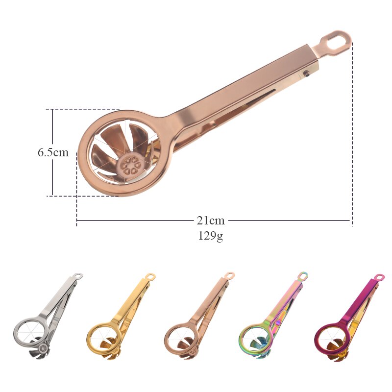 Household Gold Egg Slicers cutter stainless steel Egg Dividers Metal Egg serving tools kitchen Gadgets
