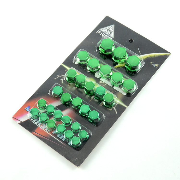 30 Uds. Cubierta de tuerca de color para motocicleta, decoración de tapa de tornillo de modificación para Scooters de Motor, accesorios para coche eléctrico 1,4/1,2/1/0,8CM: Castaño