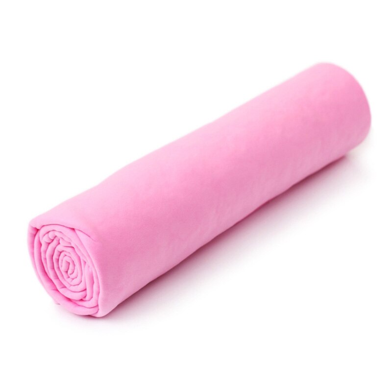 5 Color Pet Dog Cat Bath Towels Good Absorbent Pets Grooming Cleaning Supplies 43*32*0.2 CM: pink