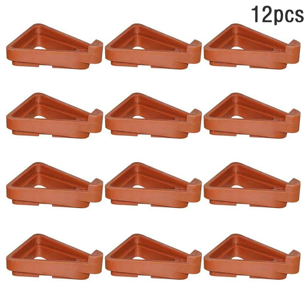 12 Pcs Invisible Low Profile Flower Pot Feet Home Garden Plant Pot Feet Risers Garden: Default Title