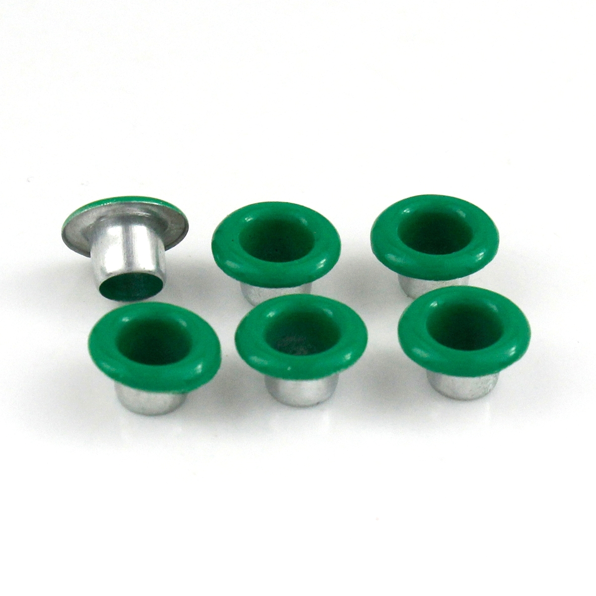 100sets 4.5mm Metal Eyelet with Washer Leather Craft Repair Grommet Round Eye Rings For Shoes Bag Clothing Leather Belt Hat