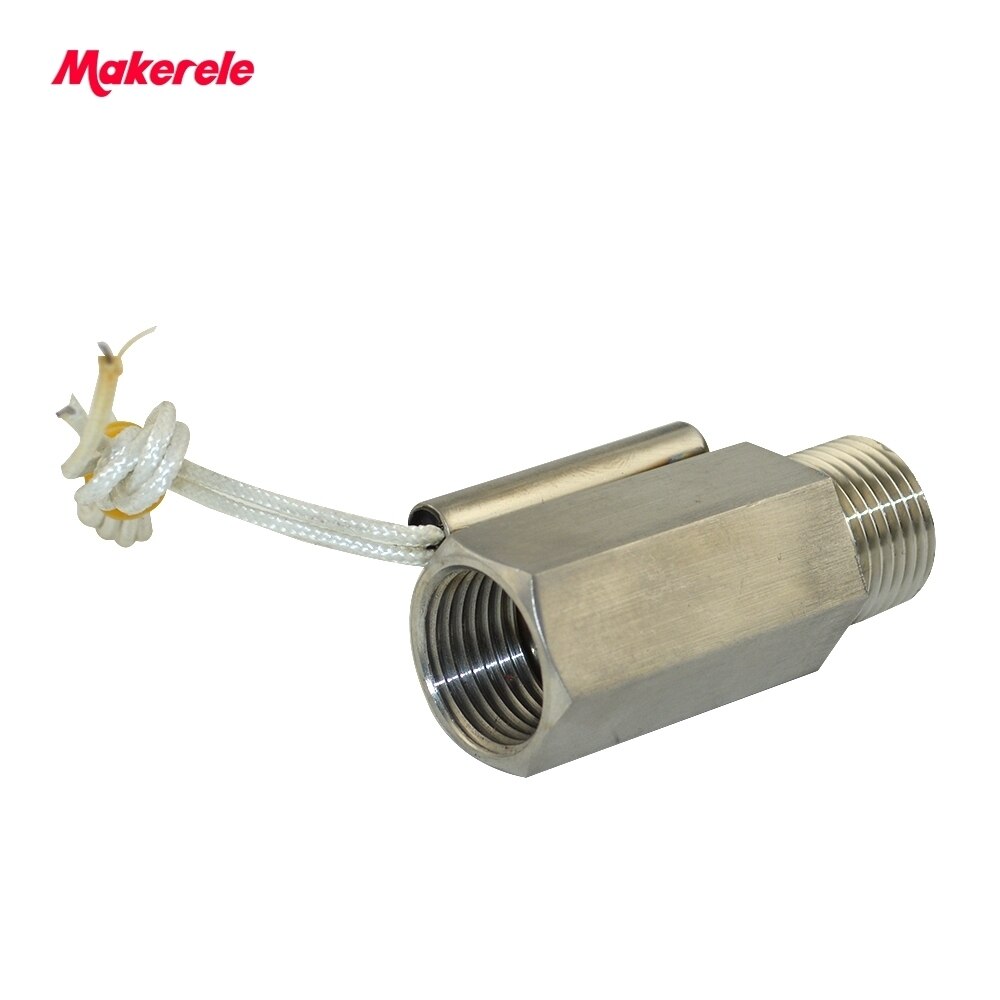 Piston Flow Sensor Series Stainless Steel And Plastic Flow Switches Liquid Water Control Meter Flowmeter: MK-PFS6