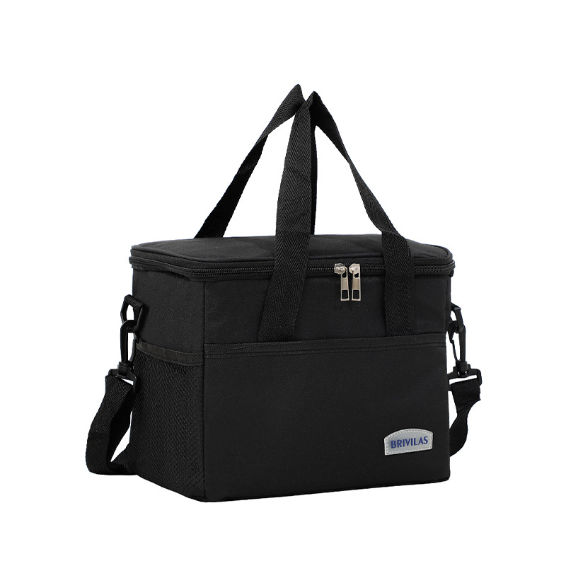Thermal Cooler Ice Bags Work Lunch Box Bag Food Carrier Portable Travel Picnic Insulated Handbags for Women Men Shoulder Bag