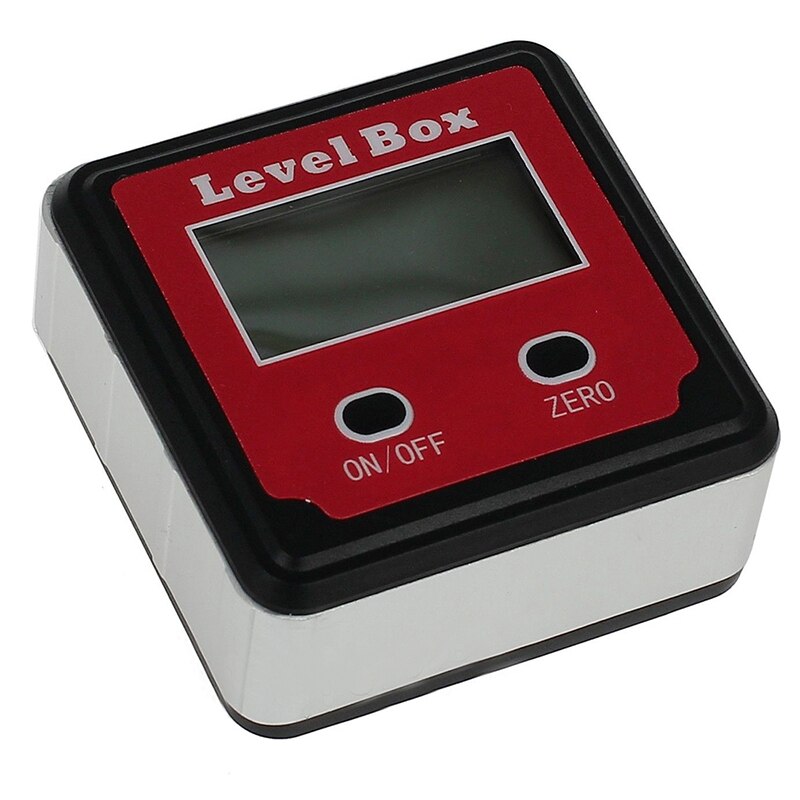 Digital Gauge Angle Protractor Finder Clinometer Bevel Box netic Waterproof