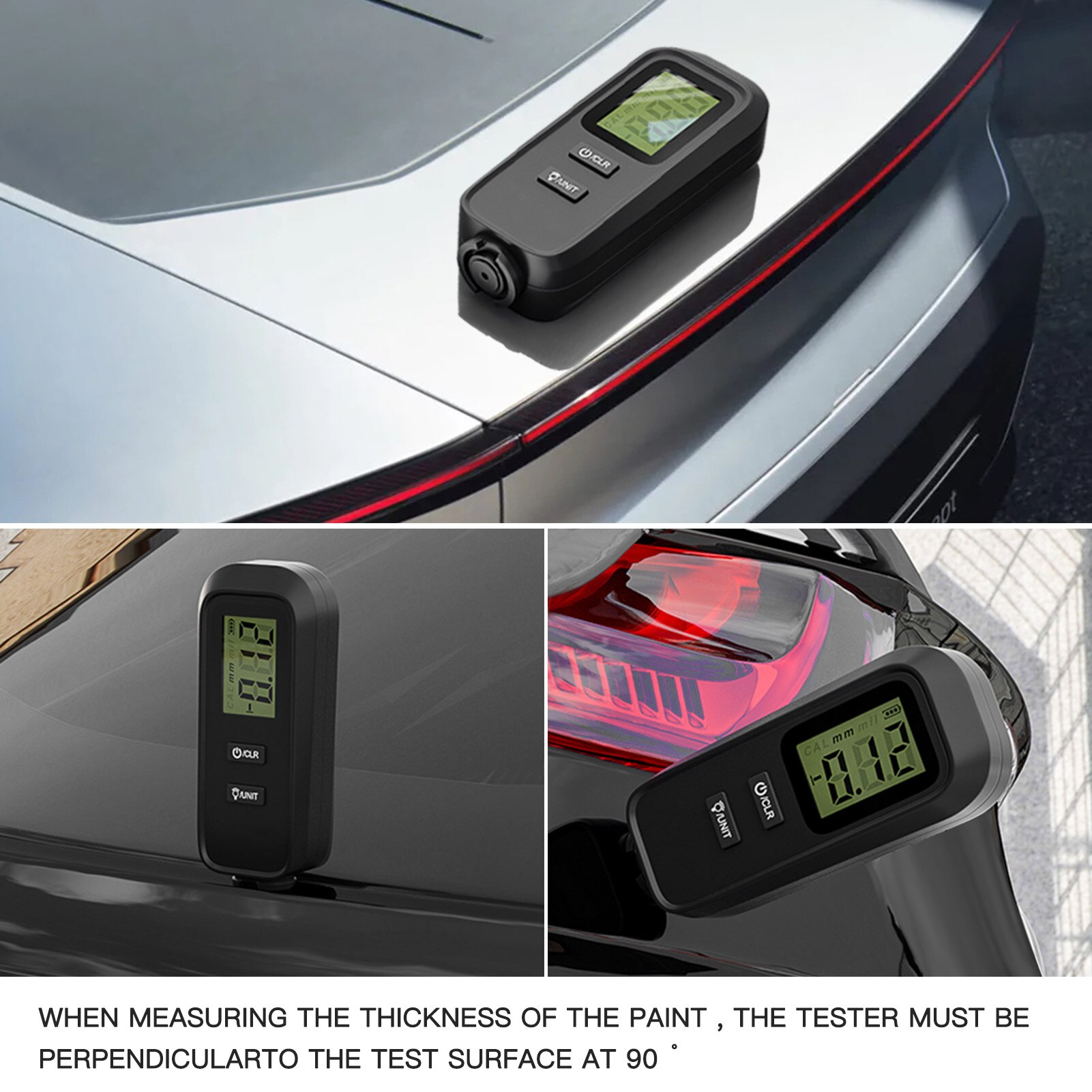 Verf Dikte Tester Auto Laagdiktemeter Digitale Coa... – Grandado