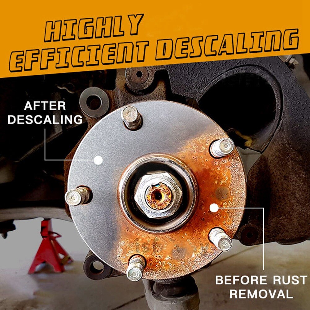 Stud Rust Removal Tool Fits 1/2 Inch Impact Wrenches And Electric Drill Handy Rust Removal Aid Metal Parts