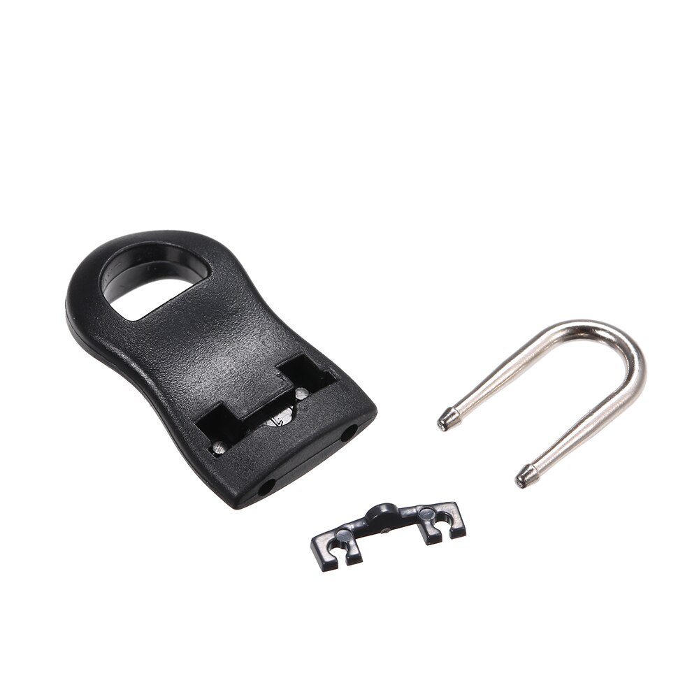 Étiquettes de remplacement avec fermeture éclair 16 pièces, pour sac de voyage, valise, vêtements, sac à dos avec fermeture éclair en acier inoxydable