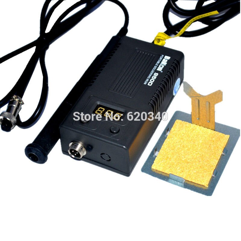 BAKON Digital Soldering Station Portable soldering iron BGA solder station set kit 220V 75W T13-I T13-K