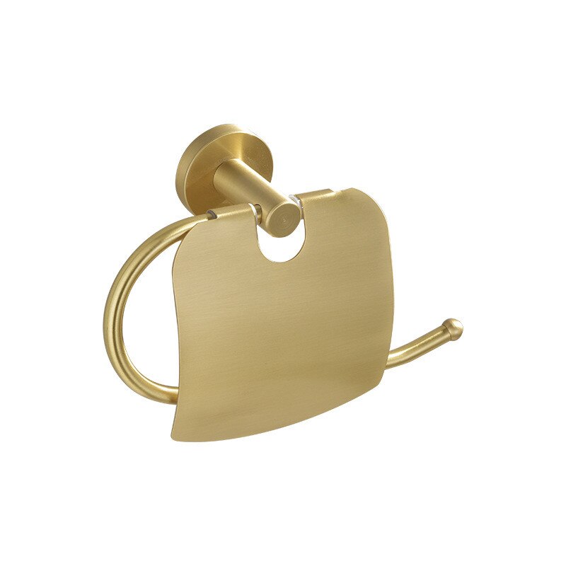 Bathroom Accessories Set, Brass Brushed Gold Paper Holder,Towel Bar,Towel Rack,Toilet Brush Holder, Corner Shelf,Bath Hardware