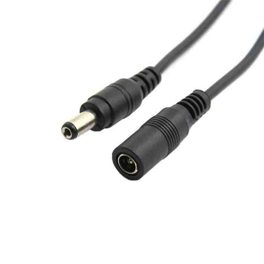 3m DC12V Power Extension Cable, 3.5mm outer diameter Connector Male To Female For CCTV Network Security Camera