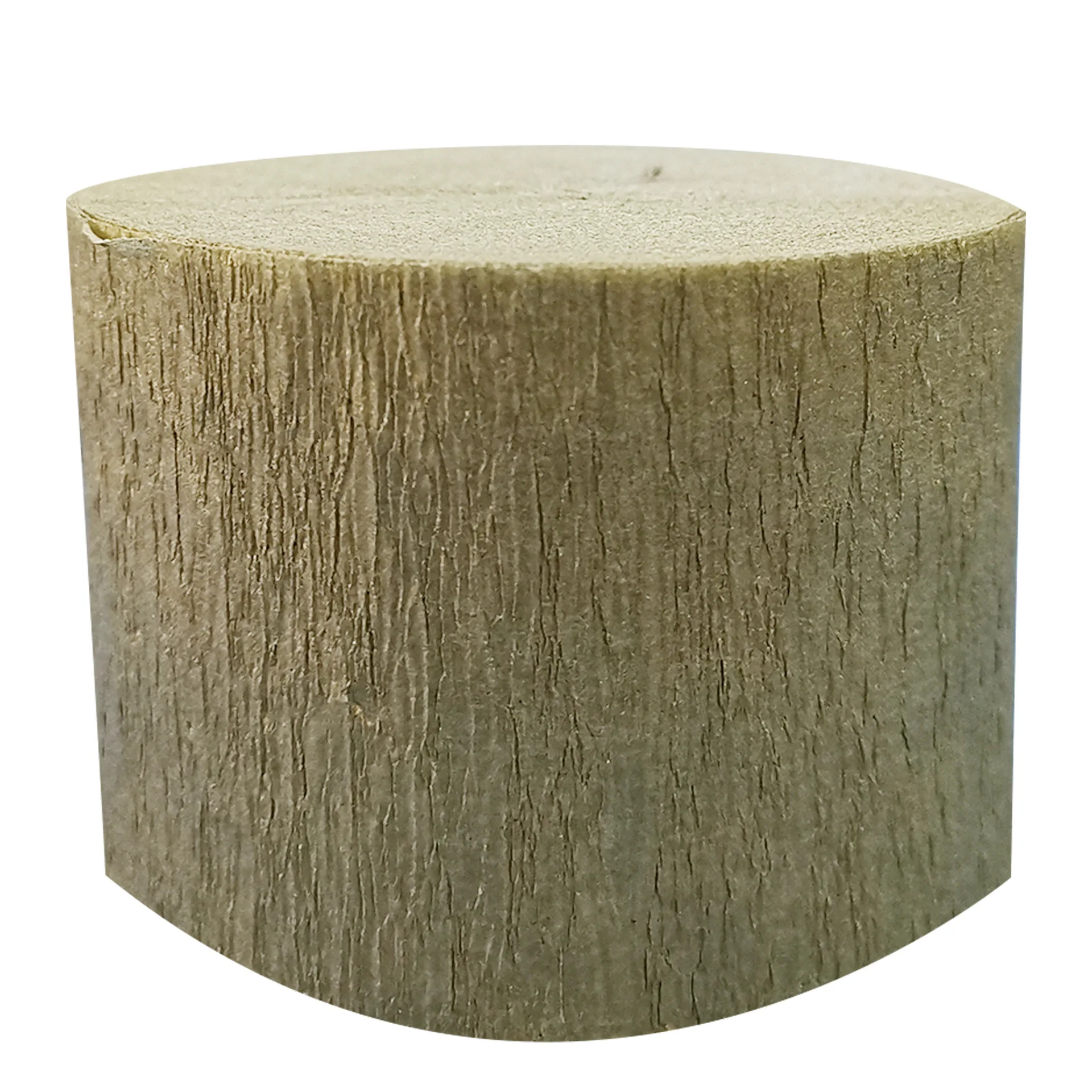 1roll 4.5cm*25 meters Crepe Paper Streamers Tissue Paper Roll Flower Craft Making Birthday Wedding Party Backdrop DIY Decoration: Gold