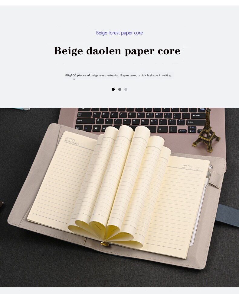 smart notebook password lock notepad wireless charging tape U disk charging intelligent digital touch password lock notebook