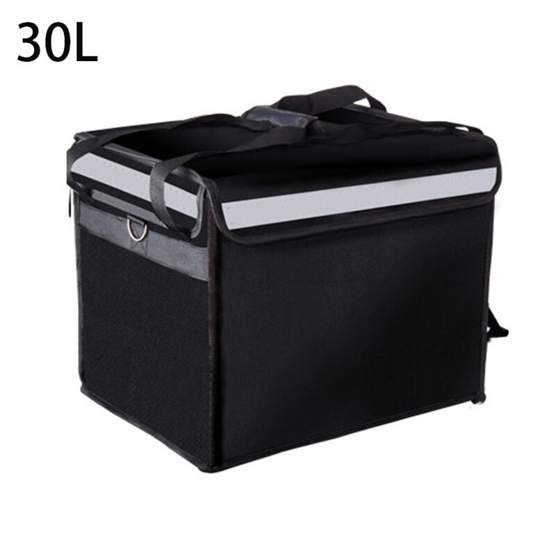 30L Extra Large Cooler Bag Car Ice Pack Insulated Thermal Lunch Pizza Bag Fresh Food Container Refrigerator Bag