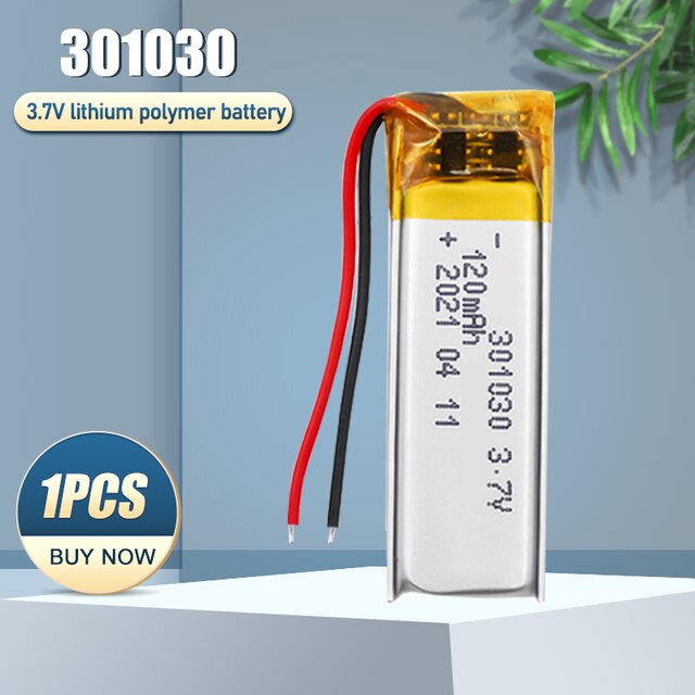 Batería Recargable De Litio 3.7V 150mAh – Polímero Para Helicópteros RC Y Dispositivos De Control Remoto