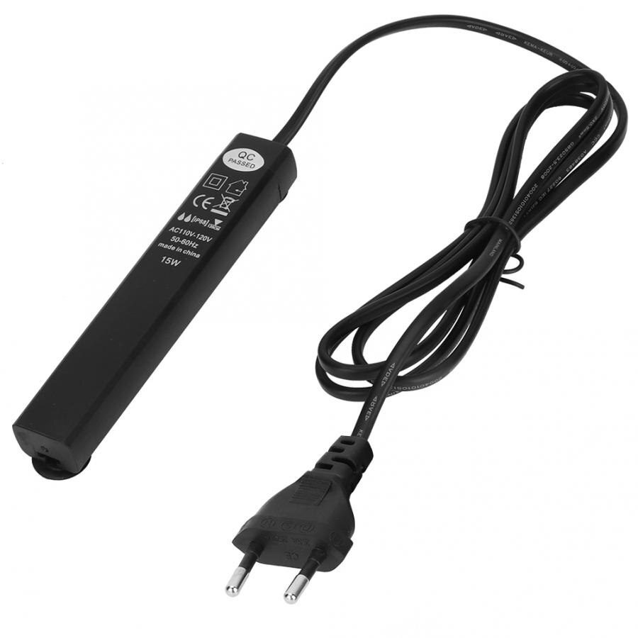 Aquarium Heater Mini Tank Heating Rod Fish Tank Heater Aquarium Water Thermostat fish tank Temperature Control: EU Plug 220-240V 15W