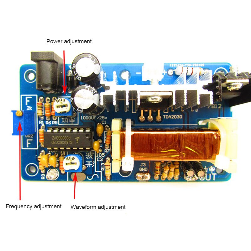 Lusya 20W Schumann 7.83HZ generator fal bardzo niska częstotliwość impulsu generator jonów ujemnych z przypadku T0402