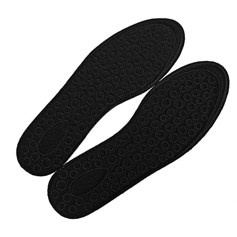 Semelles de Massage respirantes en mousse à mémoire de forme EVA, 1 paire, semelles intérieures pour femmes, chaussures, semelles rehaussantes confortables: black / EU 41-42