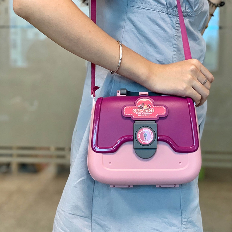 Mädchen Simulation Kochen Lebensechte Mini Lebensmittel Hamburger Rucksack Multifunktionale Küche Tragbare Pädagogisches Spielzeug