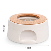 Mini Draagbare Theepot Houder Kaars Warmer Thee Warmer Isolatie Base Koffie Thee Heater Kaarshouder Thee Accessoires: B