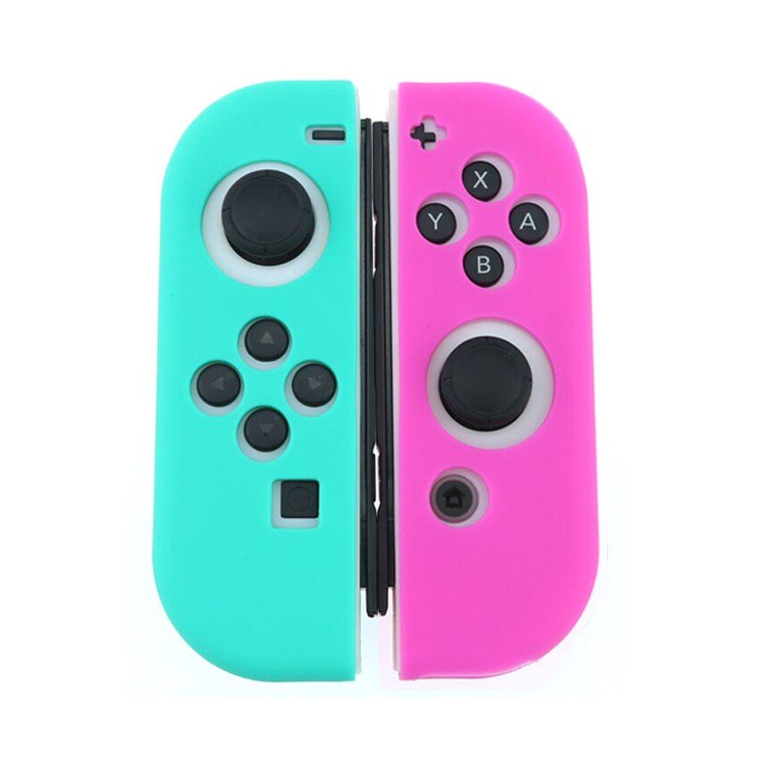 JCD Silicone Anti-Slip Skin Case For Switch NS JoyCon Rubber Soft Protective Shell Cover For Nintend Switch Joy-Con Controller: DL