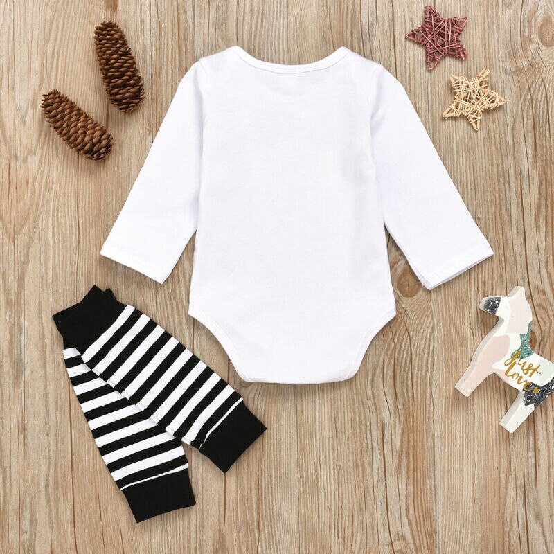 Pudcoco mijn eerste valentijnsdag baby jongens meisjes bodysuit letter print tops een paar sokken kinderoutfit kleding pak