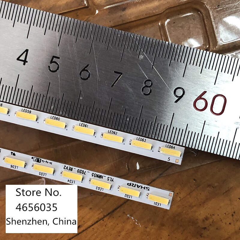 thumbnail image 2 of LED Backlight For 55 Inch TV KD-55X8507C YLS_HRN55_7020_REV2 YLS_HAN55_7020_REV2 15521N SYV5541 KD-55X8505C 75.P3C08G001 2 of 9