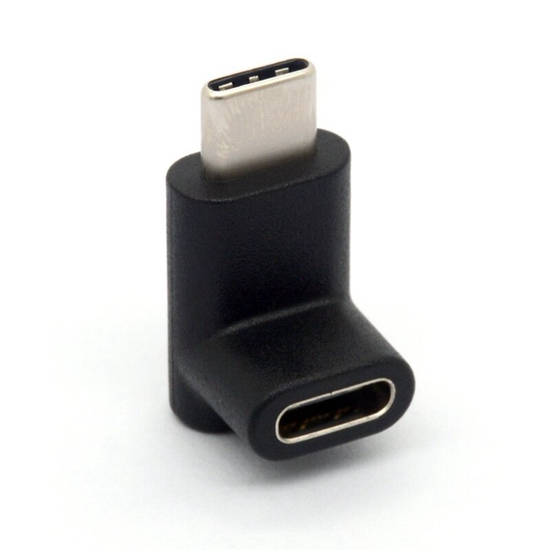 90 Degree Type C Adapter, USB C Male to Female Ada... – Grandado