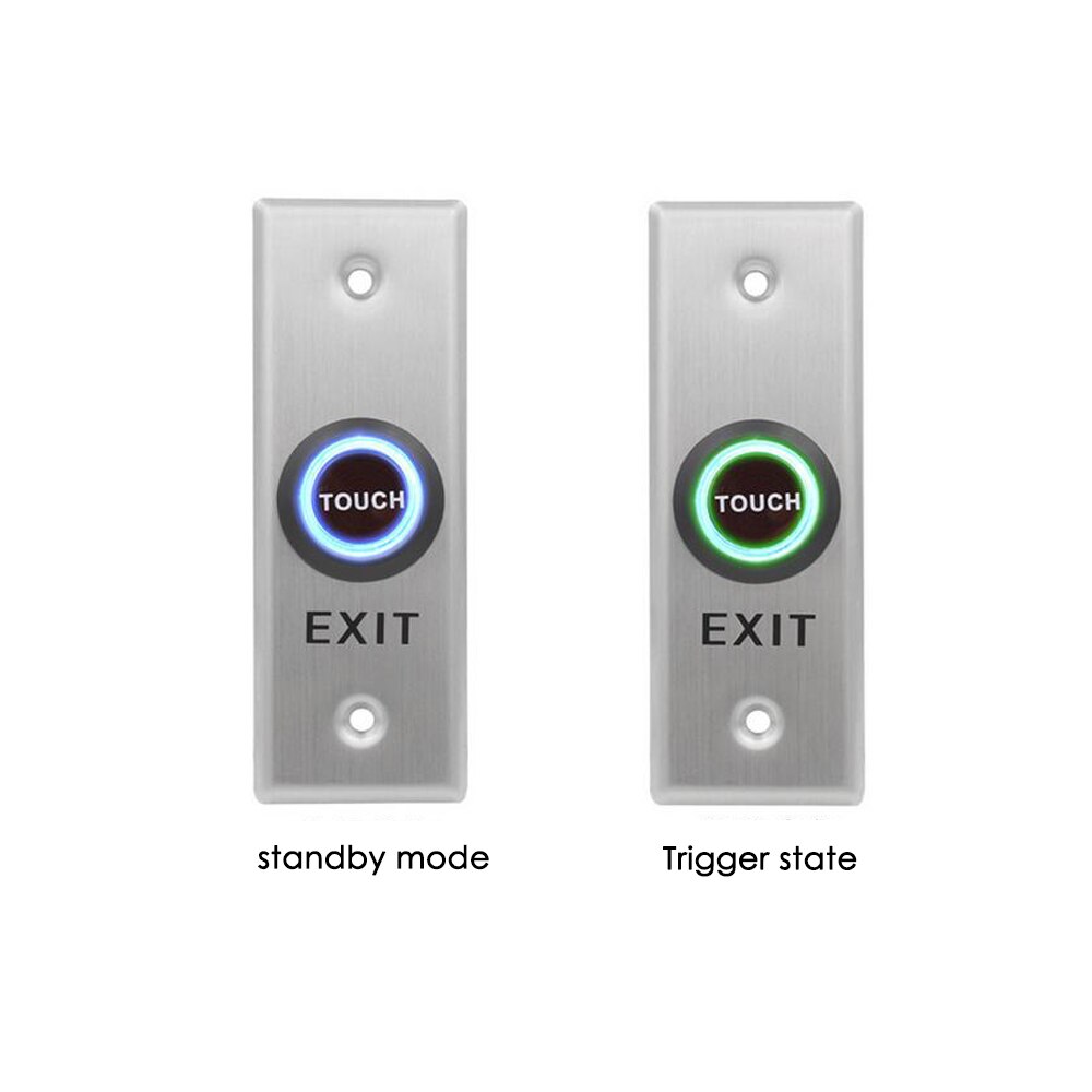 304 Stainless Steel exit button touch exit button switch for access control door access control system kit