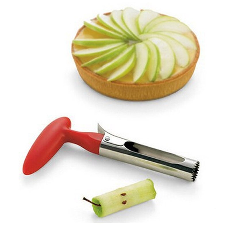 Roestvrijstalen keukengadget gereedschap fruit ontpitter ontpitter fruit groente gereedschap appel peren ontpitter easy twist