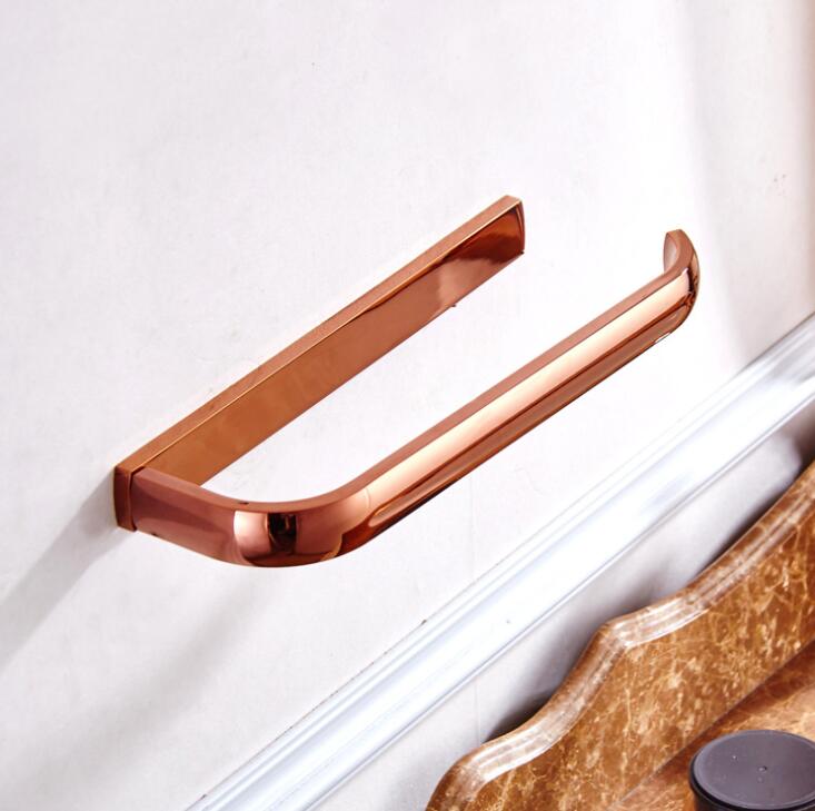 Antique brass towel rings towel bar towel holder wall mounted bathroom accessories JM-FZG: rose gold