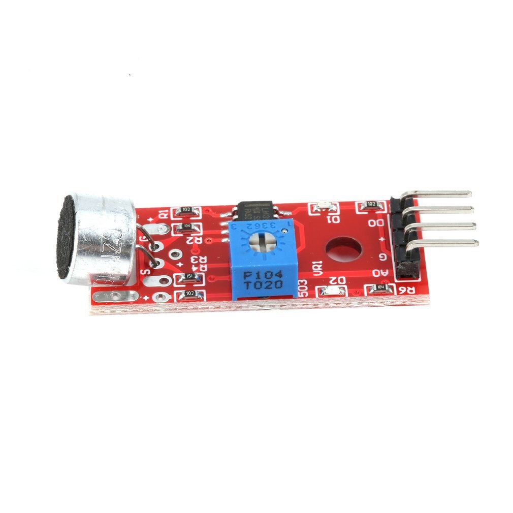 KY-037 4pin voz módulo sensor de detecção som microfone transmissor inteligente robô carro para arduino eletrônico diy ferramenta