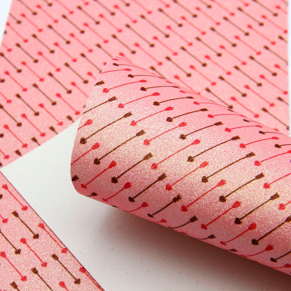 Veer Dreamcatcher Pijl Glitter Pu Kunstleer Kunstleer Stof Synthetisch Diy Waterdichte Naaien Boog Tas Broche Auto 20X33CM