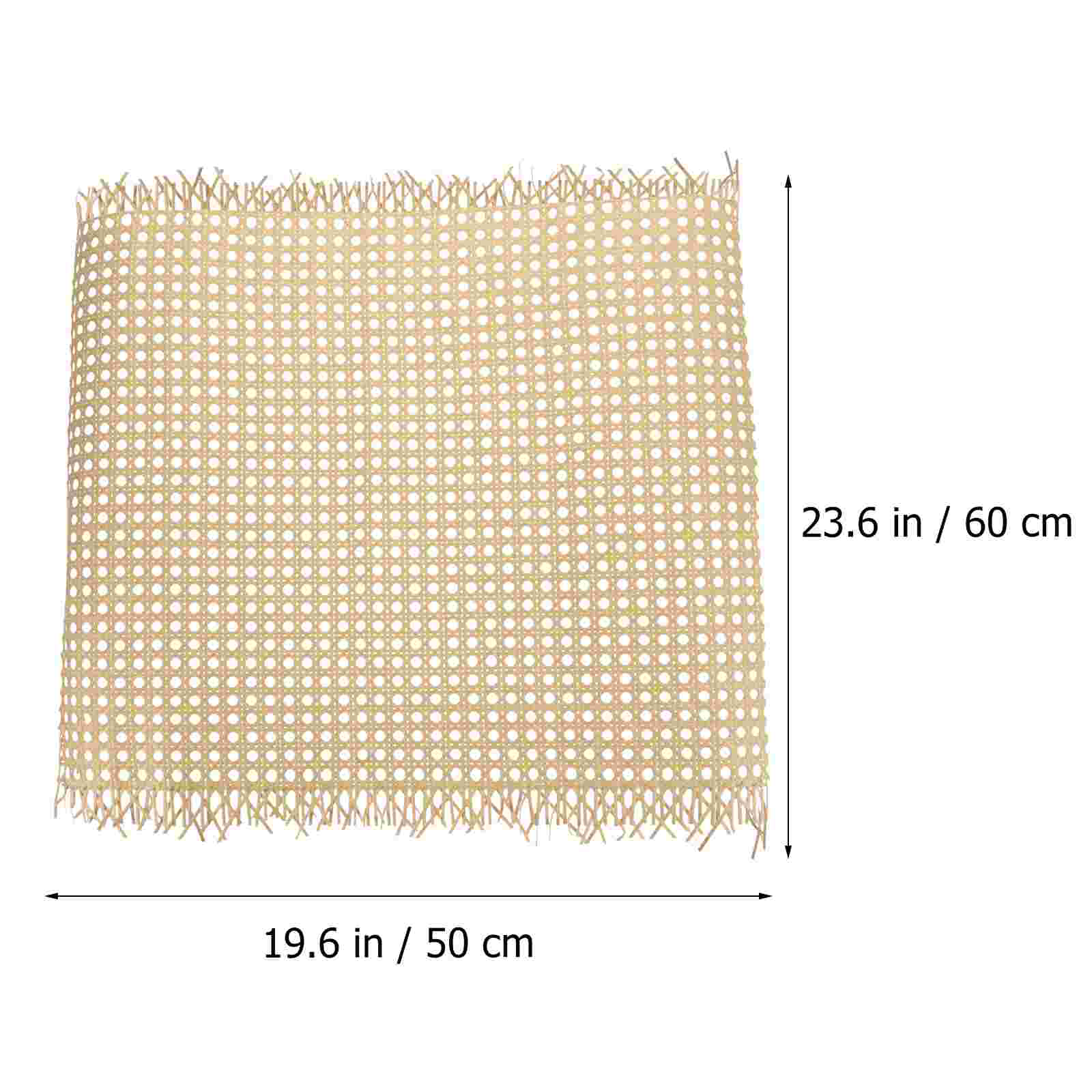 1 Roll of Cane Webbing Mesh Cane Webbing Net Rattan Net Lampshade Making Material for DIY Furniture Decor