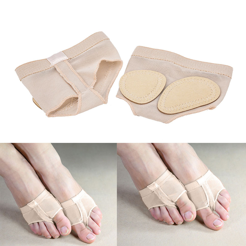 1 par de tangas para pies, ropa interior para dedos, patas de baile de Ballet, antepié metatarsiano, medio accesorios