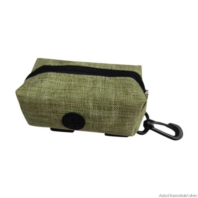 Portable Pet Puppy Cat Pick Up Poop Bag Dispenser Dog Poop Waste Garbage Holder