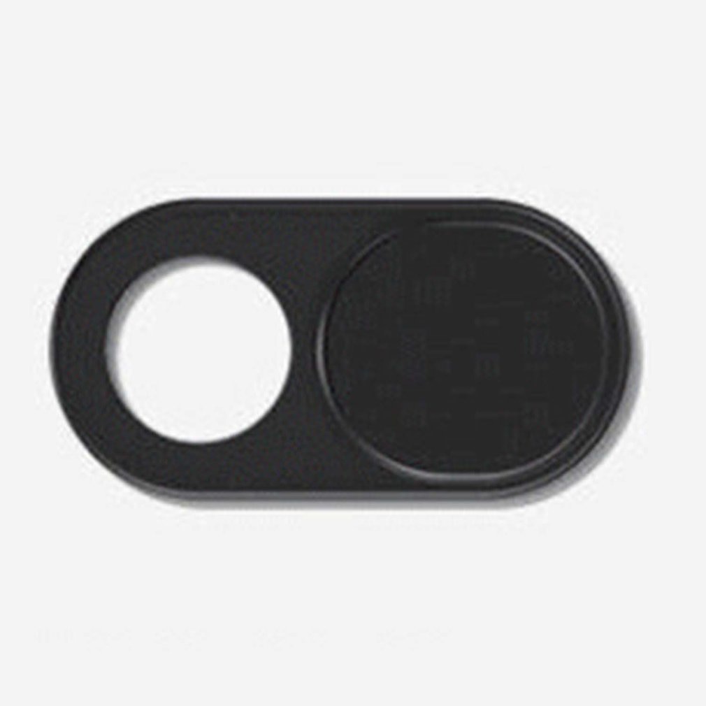 Cubierta de privacidad de la cámara Universal ABS Anti voyeur teléfono lentes de computador cubierta de privacidad cámara de bloqueo pegatina negro 1 Juego