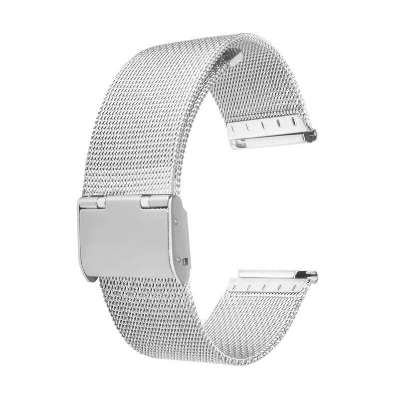 For Amazfit Bip Lite Bip 20mm Smart Watch Nylon Woven Silicone Strap Replace Band Bracelet 20mm: Mesh Woven White