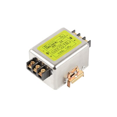 Filtre rail Din 115V 230V, signal d'impulsion, alimentation électrique, filtre EMI anti-interférence, purification forte, CW4-RD 10A 20A 30A: CW4-10A-RD
