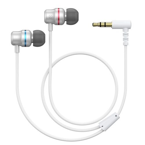 Écouteurs intra-auriculaires VR pour Oculus Quest 2, casque tout-en-un, réduction du bruit, écouteurs stéréo de jeu, haute sensibilité, accessoire VR: WHITE
