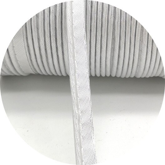5 Meter Rand NäHenne Band Schräg Spritzschnur Seil für DIY Patchwork Kleidungsstück Herstellung und Trimmen Heimtextilien: Licht Gelb