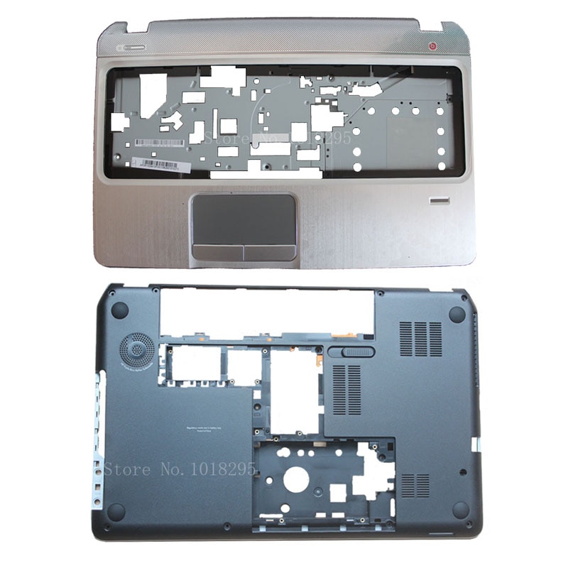 Laptop Bottom Base Case Cover & Palmrest Bovenste Case Cover Voor Hp Pavilion M6 M6-1000 707886-001 AP0U9000100
