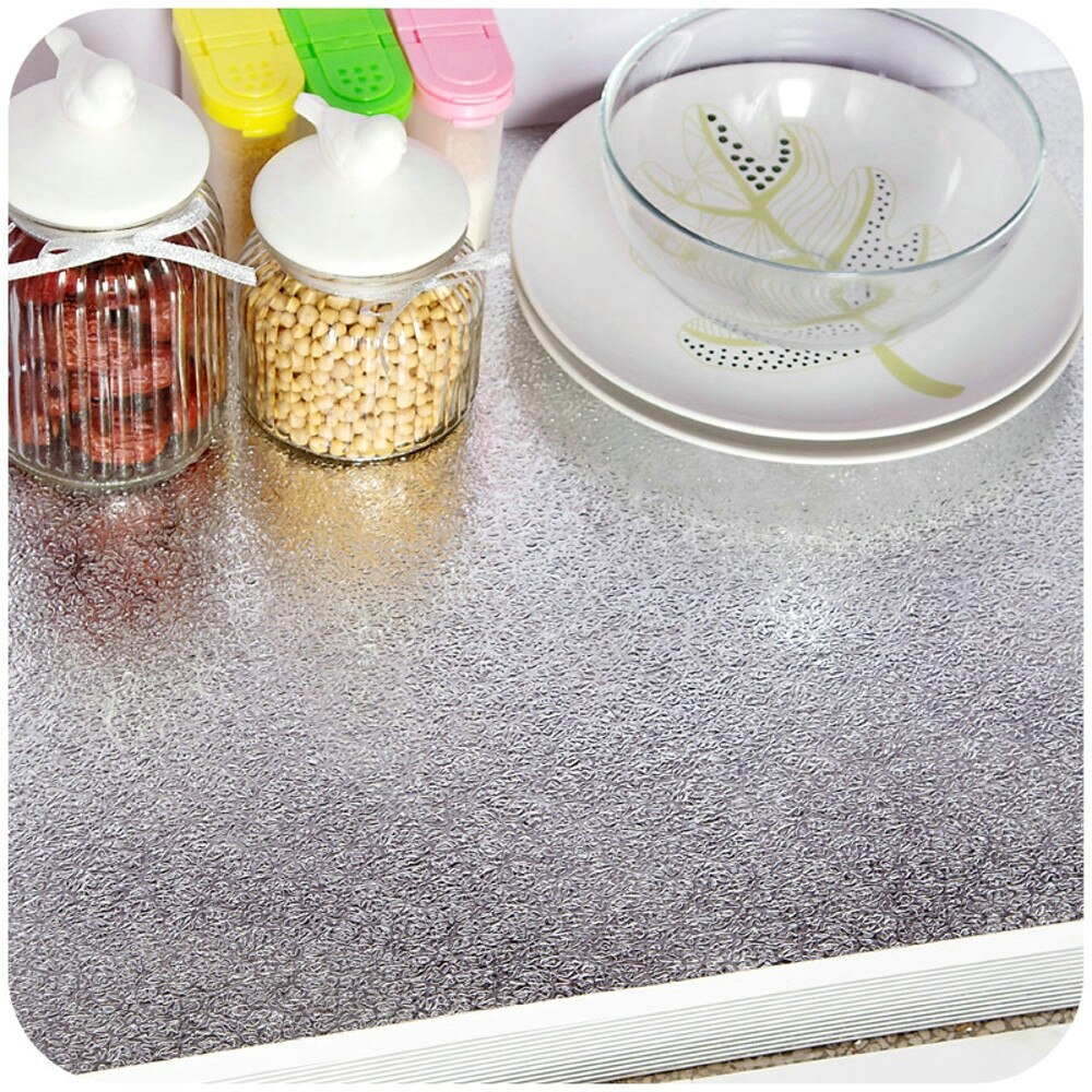 Keuken Zelfklevende Stickers Dikkere Aluminiumfolie Keuken Kast Sticker Waterdicht Zelfklevend Behang Vochtbestendige