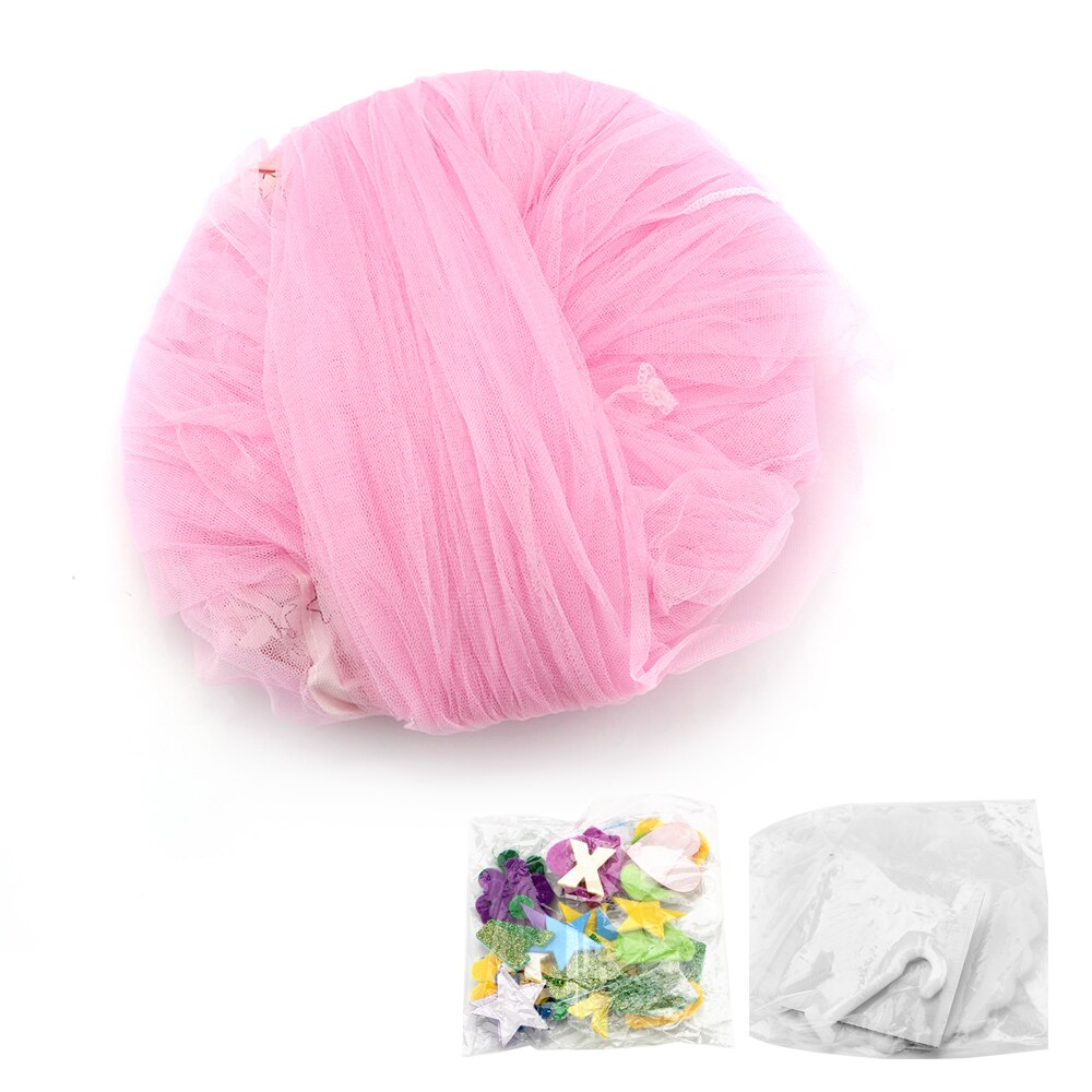 Lace Bed Canopy Dome Bed Netting Canopy Dome hanging mosquito net Girls Room Decor Easy to Install Kids Baby Bedding