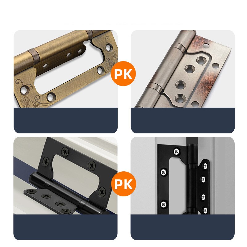 10 Pieces of Stainless Steel Picture Hinges Mangan... – Vicedeal